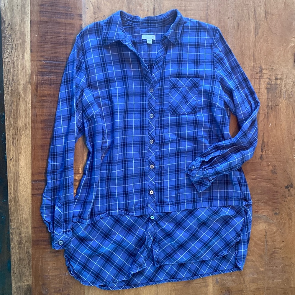J. Jill Plaid tunic